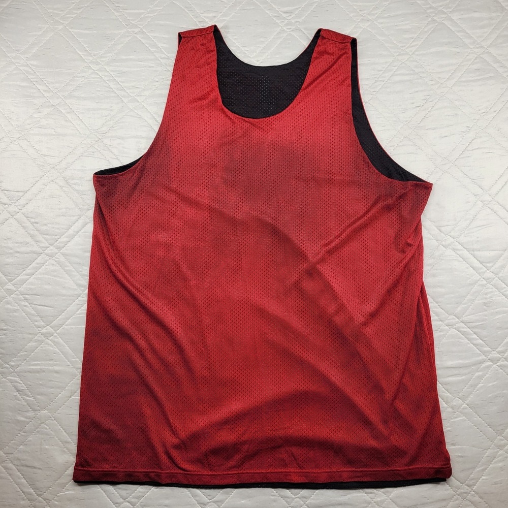 Eastbay red or black reversible Vintage Tank Top size 3XL